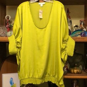 Coldwater Creek Blouson Dolman Top